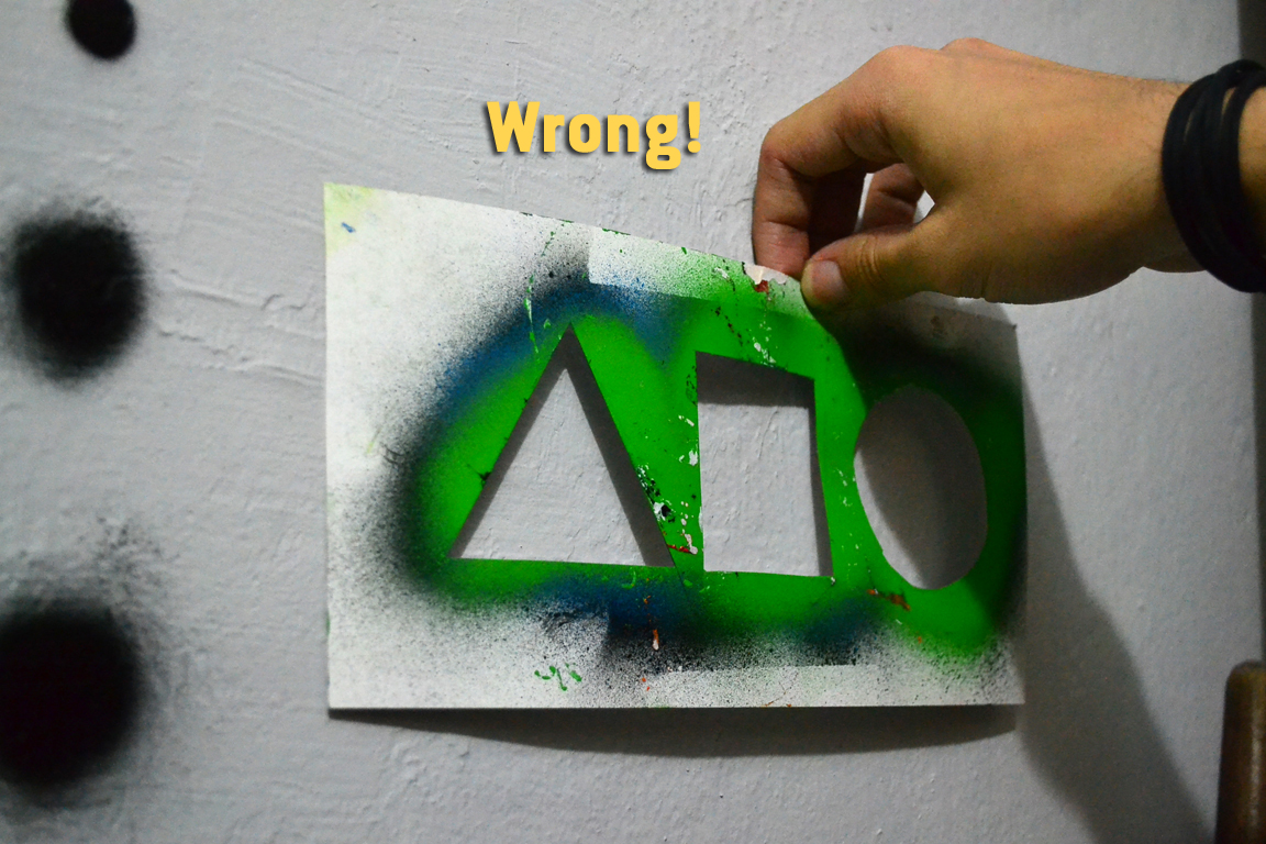 How to make a Spray Paint Stencil 