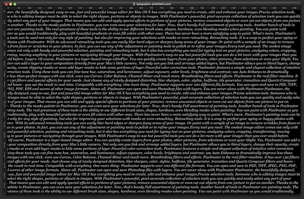 Creating a Typographic Portrait in Pixelmator