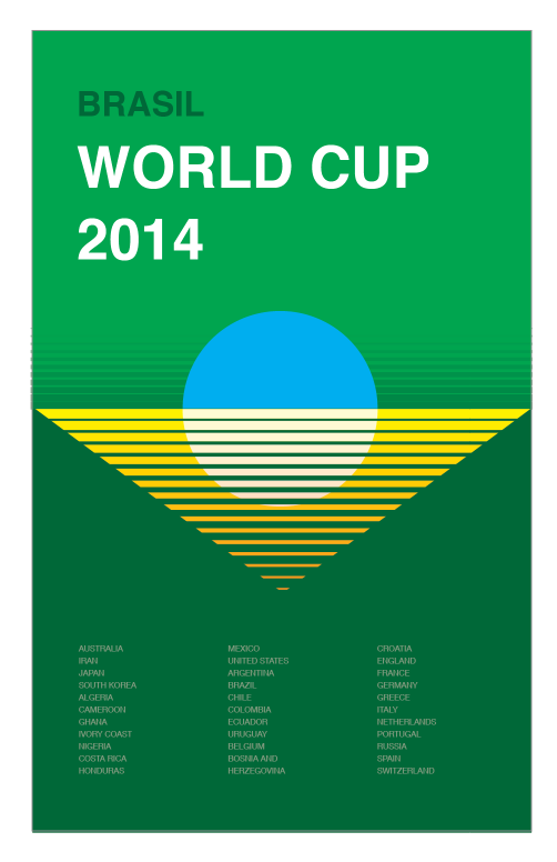 2014 FIFA World Cup Poster