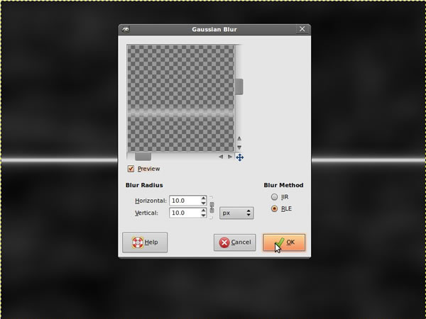 Reader Tutorial: Colorful Light Effect in GIMP