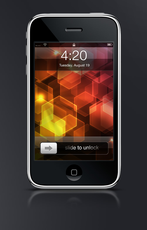 Abduzeedo's iPhone wallpaper of the week by Abduzeedo