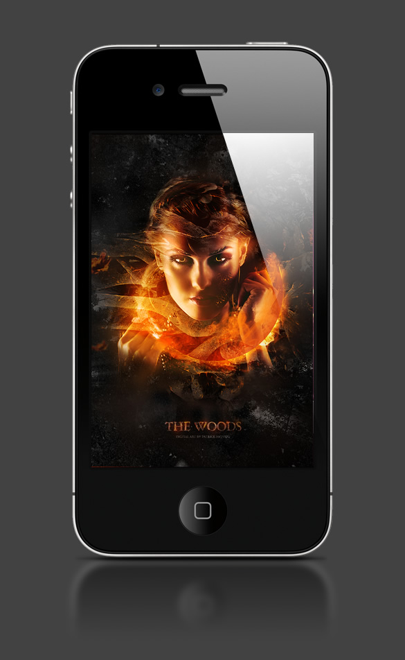 Abduzeedo's iPhone wallpaper of the week by Monk Design