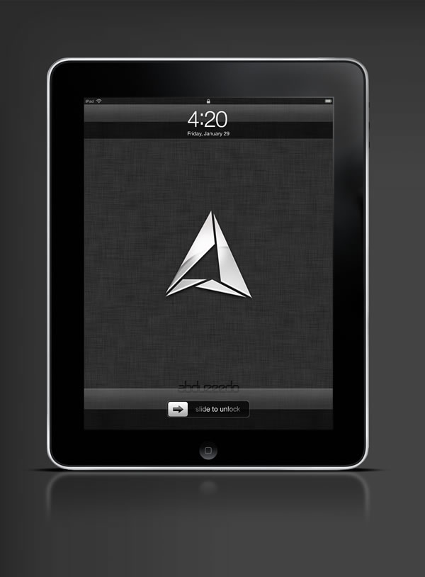 Abduzeedo's iPad wallpaper of the week by  Abduzeedo