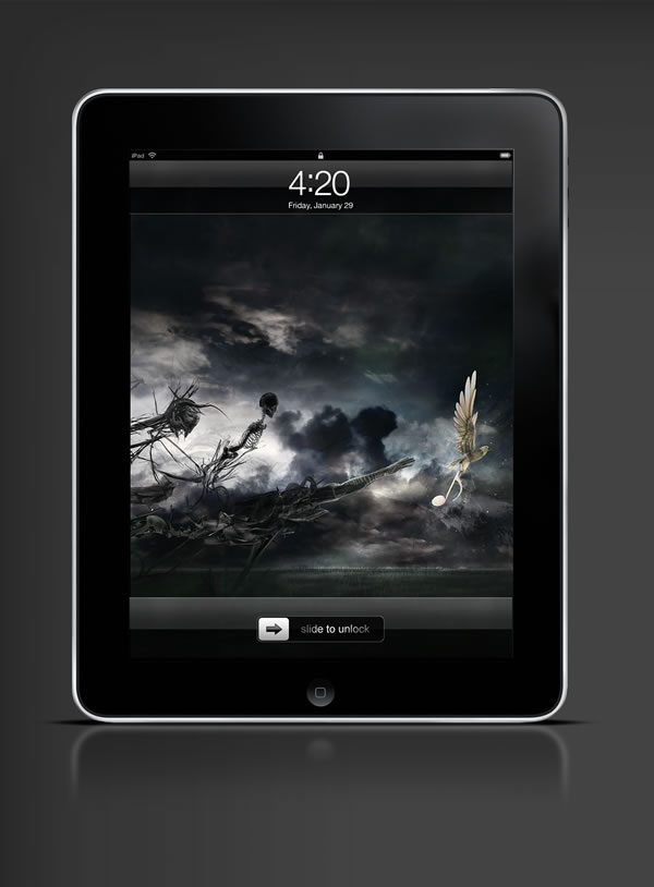 Abduzeedo's iPad wallpaper of the week by  