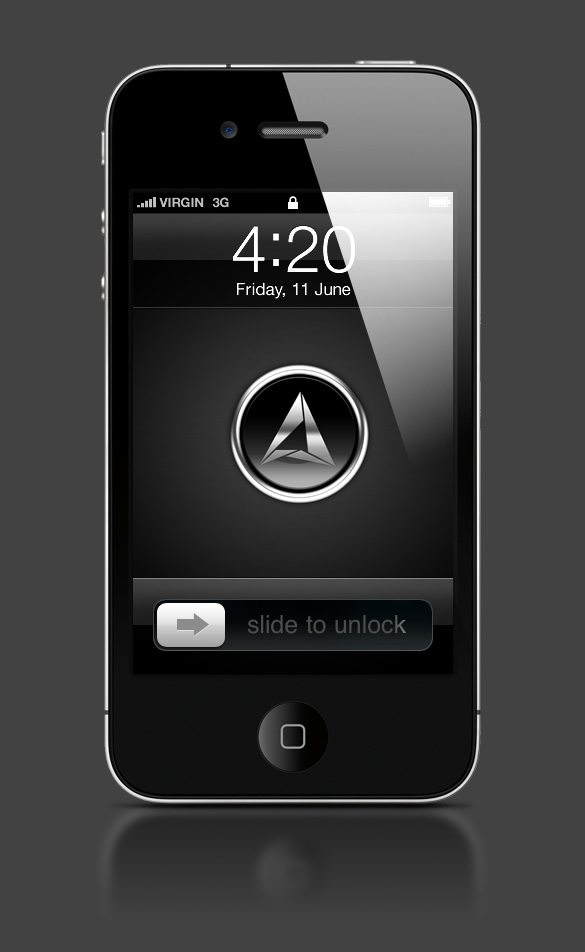 Abduzeedo's iPhone wallpaper of the week by Abduzeddo