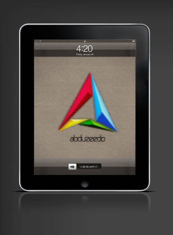 Abduzeedo's iPad wallpaper of the week by Abduzeedo