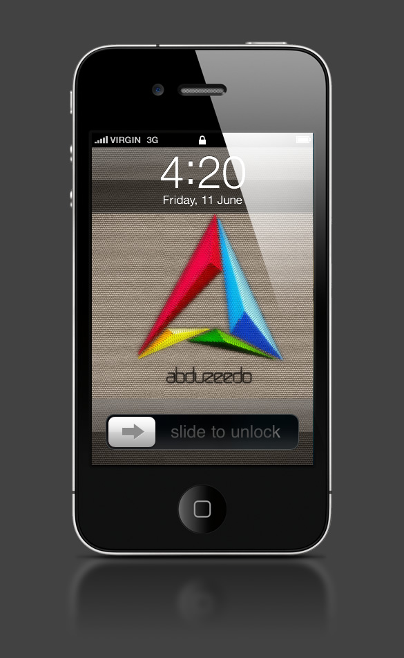 Abduzeedo's iPhone wallpaper of the week by Abduzeedo