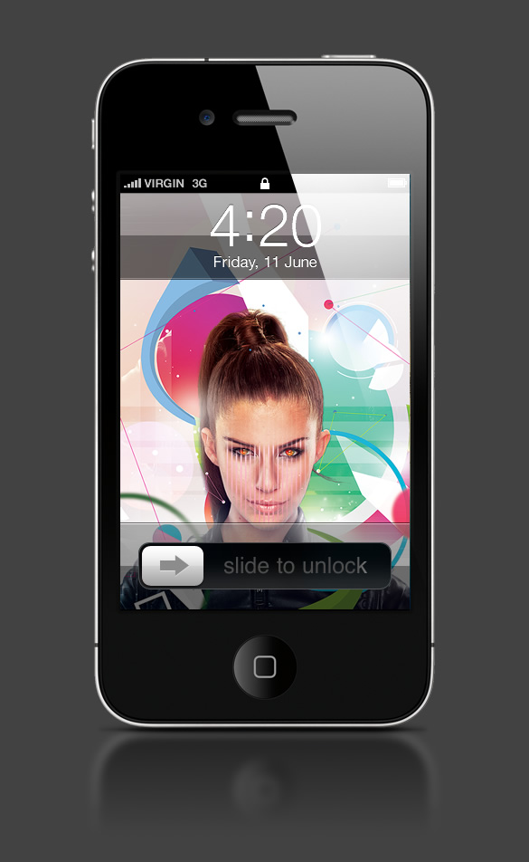 Abduzeedo's iPhone wallpaper of the week by 