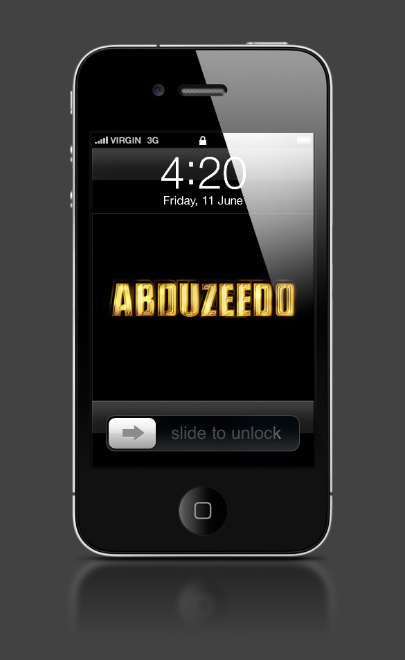 Abduzeedo's iPhone wallpaper of the week by Abduzeedo