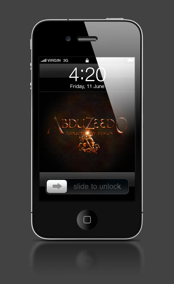 Abduzeedo's iPhone wallpaper of the week by 