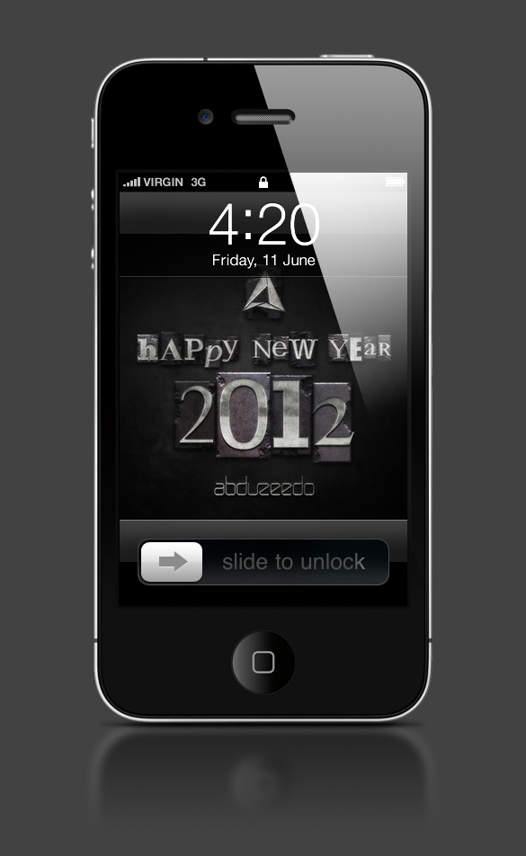 Abduzeedo's iPhone wallpaper of the week by Abduzeedo