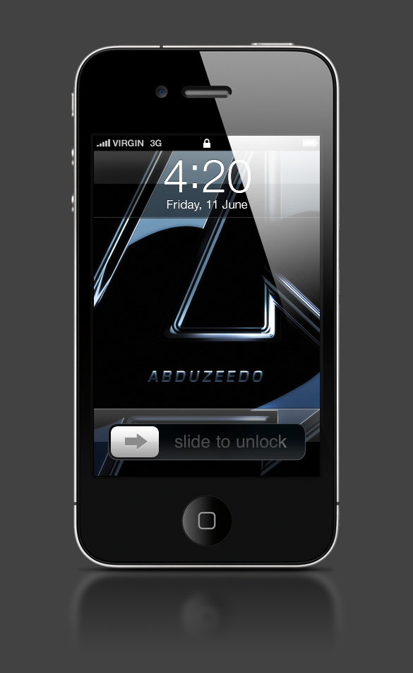 Abduzeedo's iPhone wallpaper of the week by Abduzeedo
