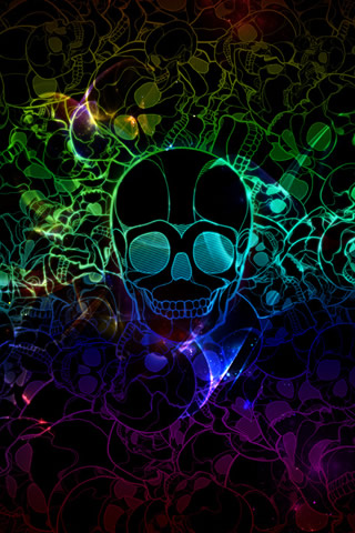 skulls wallpaper. Skull iPhone Wallpaper