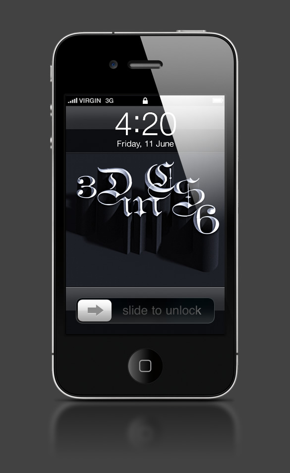 Abduzeedo's iPhone wallpaper of the week by 
