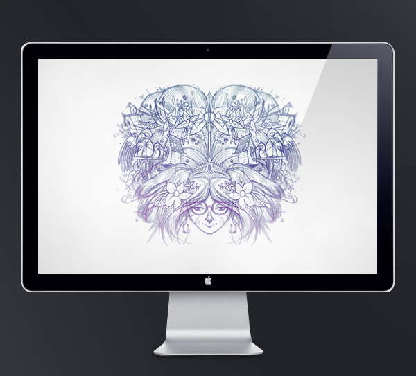 Abduzeedo's wallpaper of the week by Bukioe