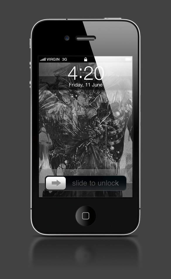 Abduzeedo's iPhone wallpaper of the week by Tarin Yuangtrakul