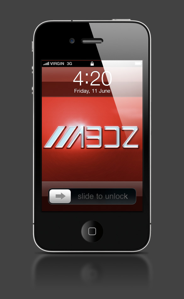 Abduzeedo's iPhone wallpaper of the week
