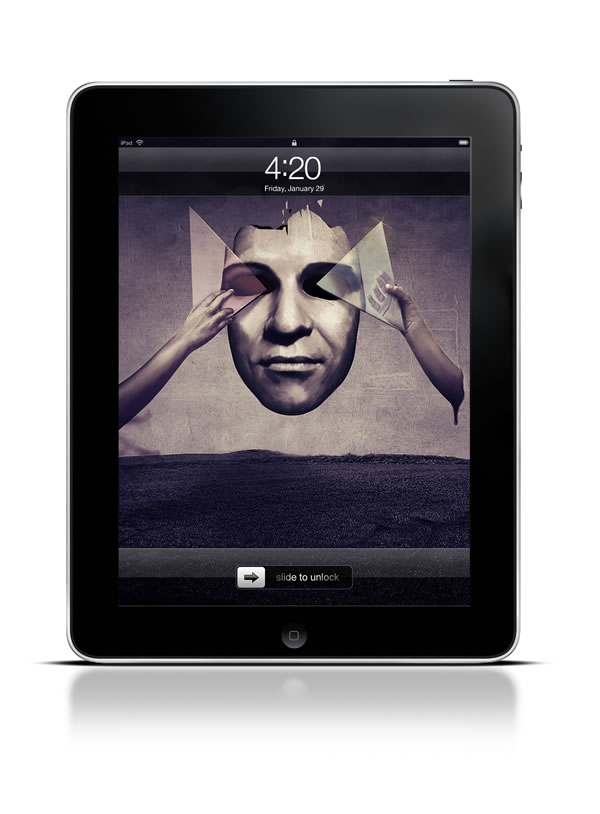 Abduzeedo's iPad wallpaper of the week by Félix Ajenjo