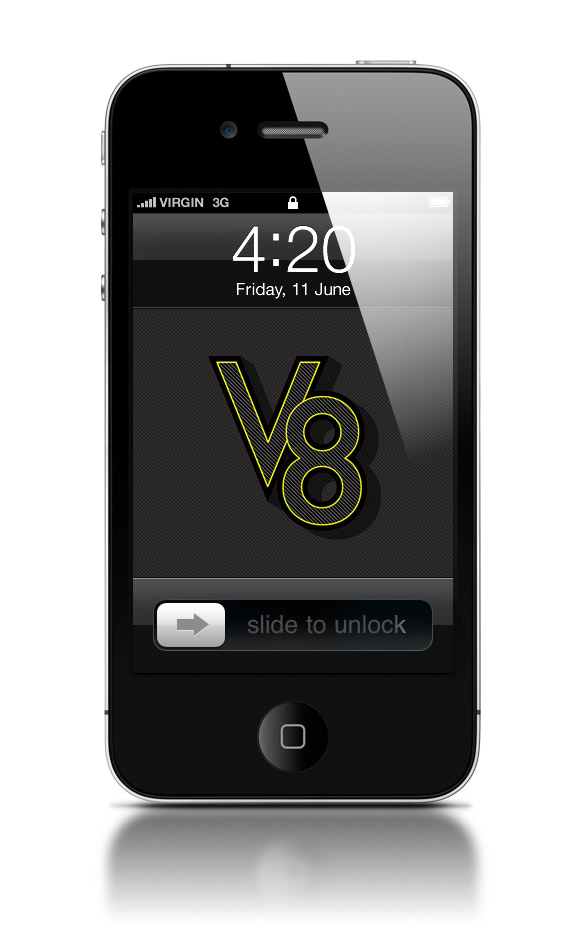 Abduzeedo's iPhone wallpaper of the week by Abduzeedo