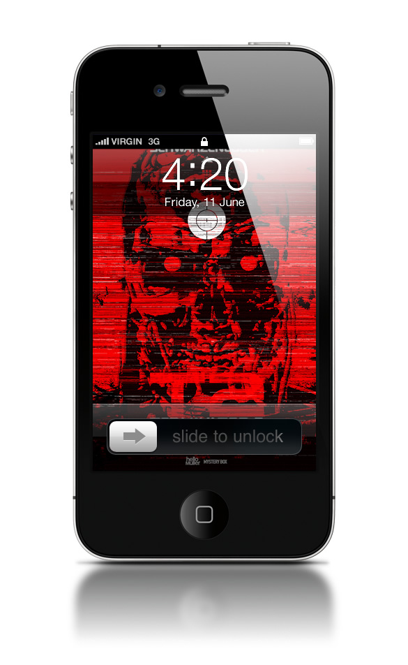 Abduzeedo's iPhone wallpaper of the week by helloMuller