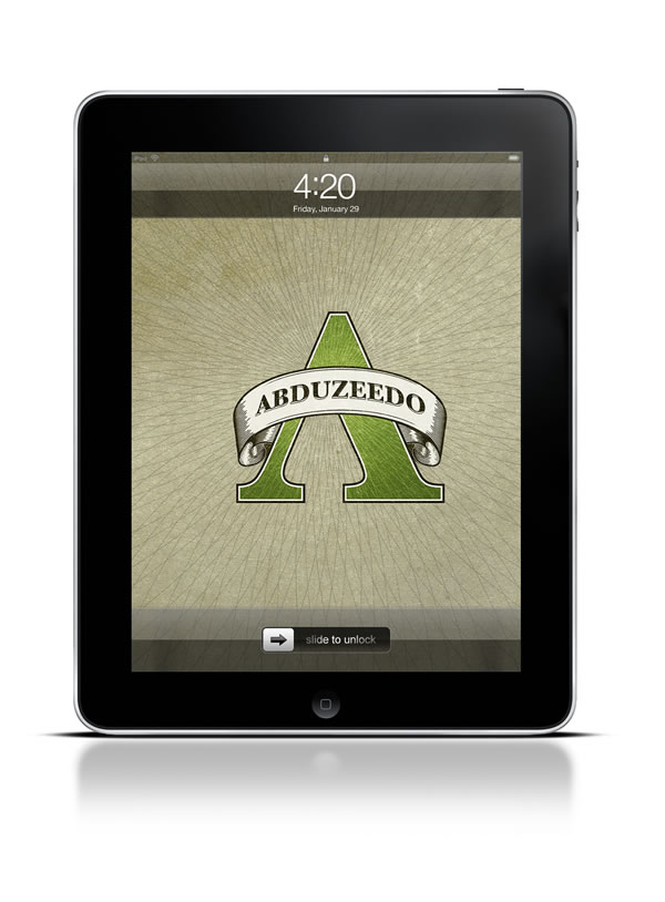 Abduzeedo's iPad wallpaper of the week by Abduzeedo