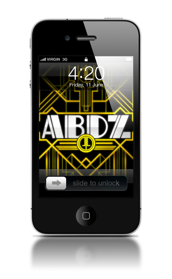 Abduzeedo's iPhone wallpaper of the week - Art Deco