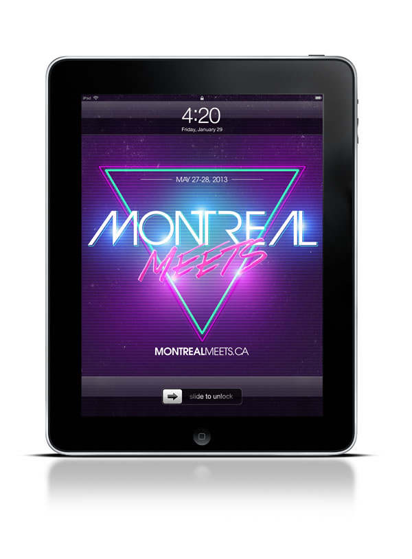 Abduzeedo's iPad wallpaper of the week by aoirostudio