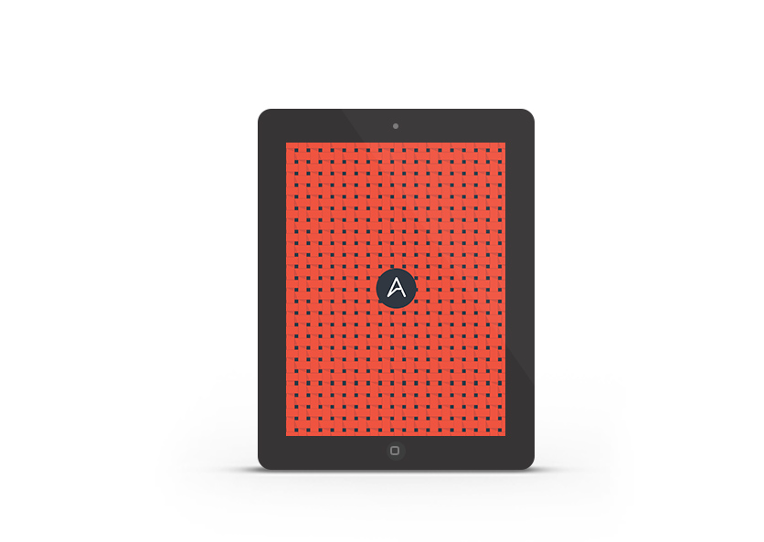 Abduzeedo's iPad wallpaper of the week ABDZ Pattern