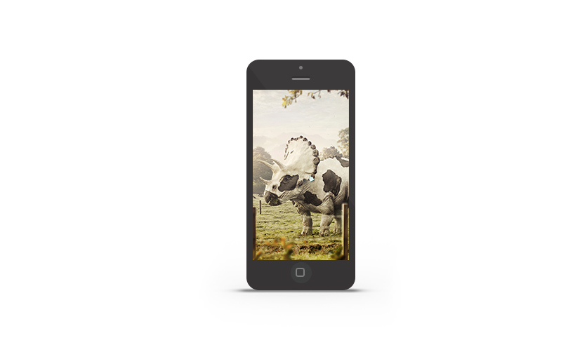 Abduzeedo's iPhone wallpaper of the week by Rafael Vallaperde