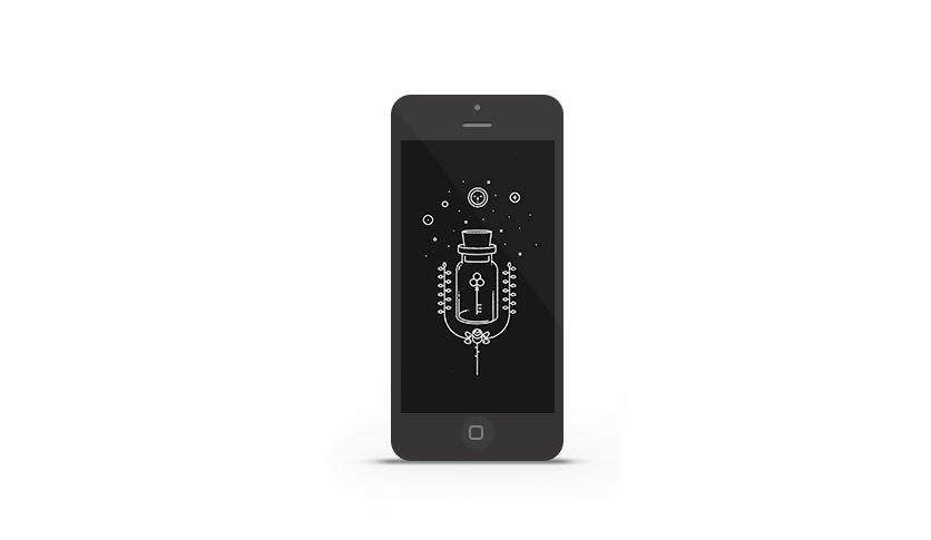 Abduzeedo's iPhone wallpaper of the week by  Guilherme Zamarioli