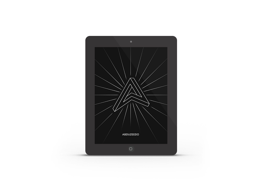 Abduzeedo's iPad wallpaper of the week - Impossible ABDZ