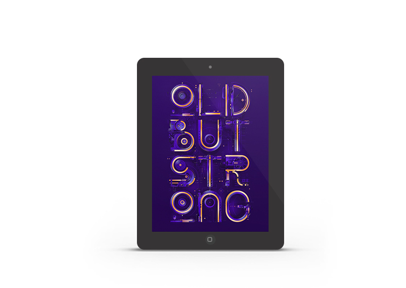 Abduzeedo's iPad wallpaper of the week by Rhox _
