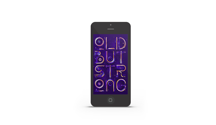 Abduzeedo's iPhone wallpaper of the week by Rhox _