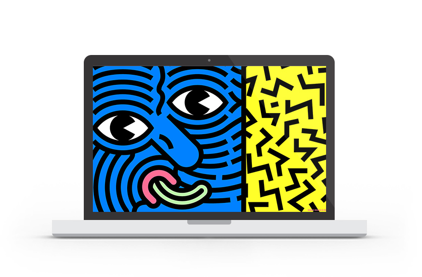 Abduzeedo's wallpaper of the week by Marco Oggian