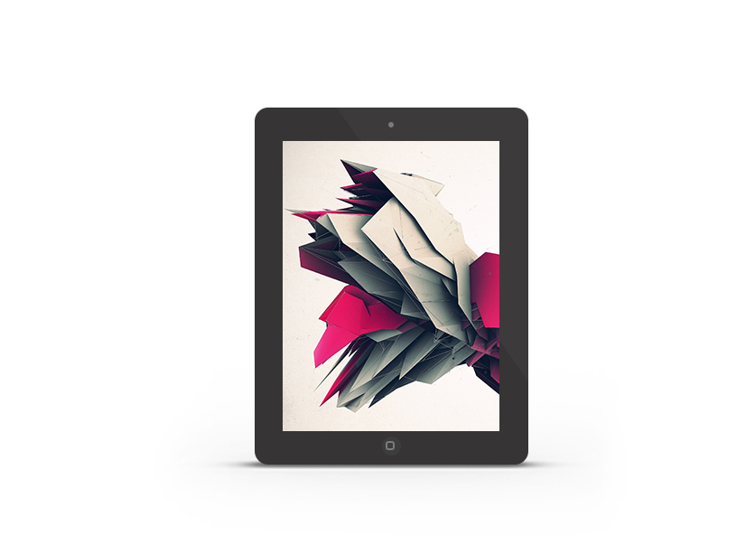 Abduzeedo's iPad wallpaper of the week by Cristian Todorovic