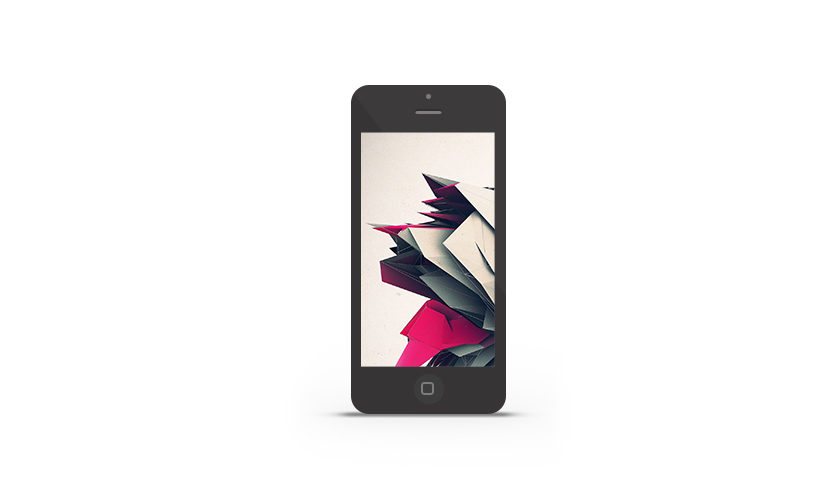 Abduzeedo's iPhone wallpaper of the week by Cristian Todorovic