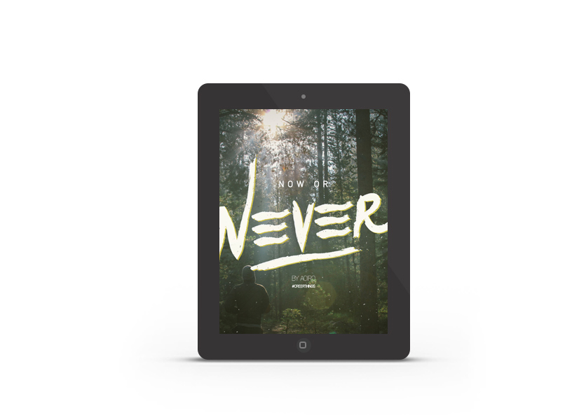 Abduzeedo's iPad wallpaper of the week by Nathan Rose