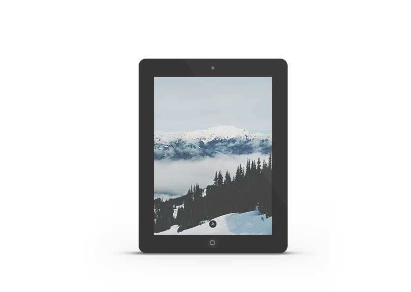 Abduzeedo's iPad wallpaper of the week - Whistler