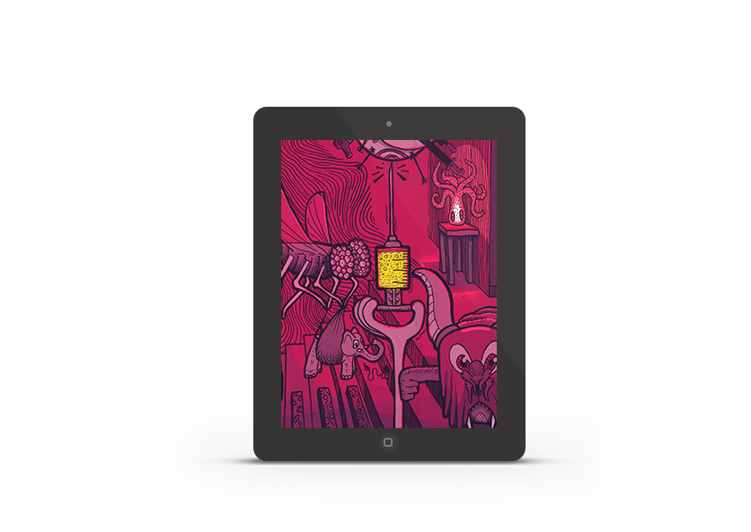 Abduzeedo's iPad wallpaper of the week by Mostafa Abdelmawla
