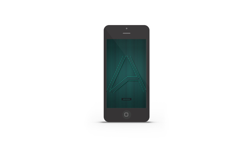 Abduzeedo's iPhone wallpaper of the week by ABDZ
