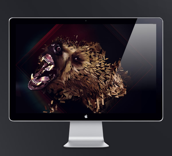 Abduzeedo's wallpaper of the week by lustix