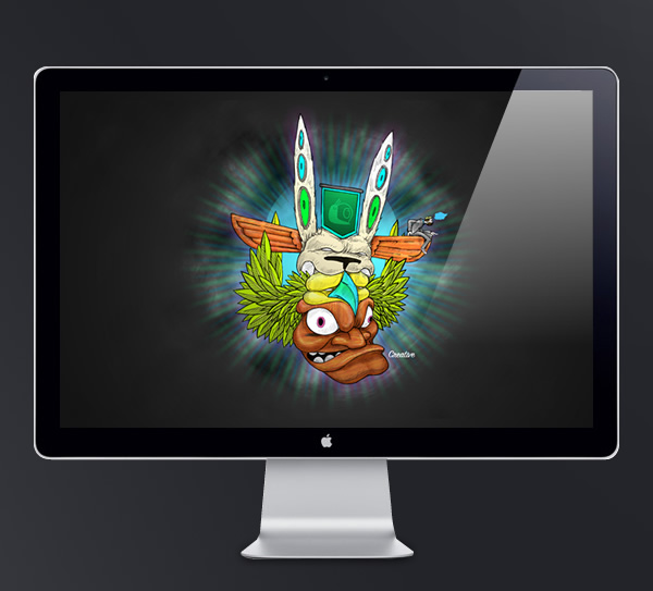 Abduzeedo's wallpaper of the week by Gustav Balderdash