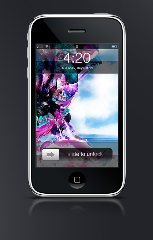 Abduzeedo's iPhone wallpaper of the week by Diego Rodríguez