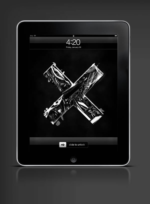 Abduzeedo's iPad wallpaper of the week by Saad Moosajee